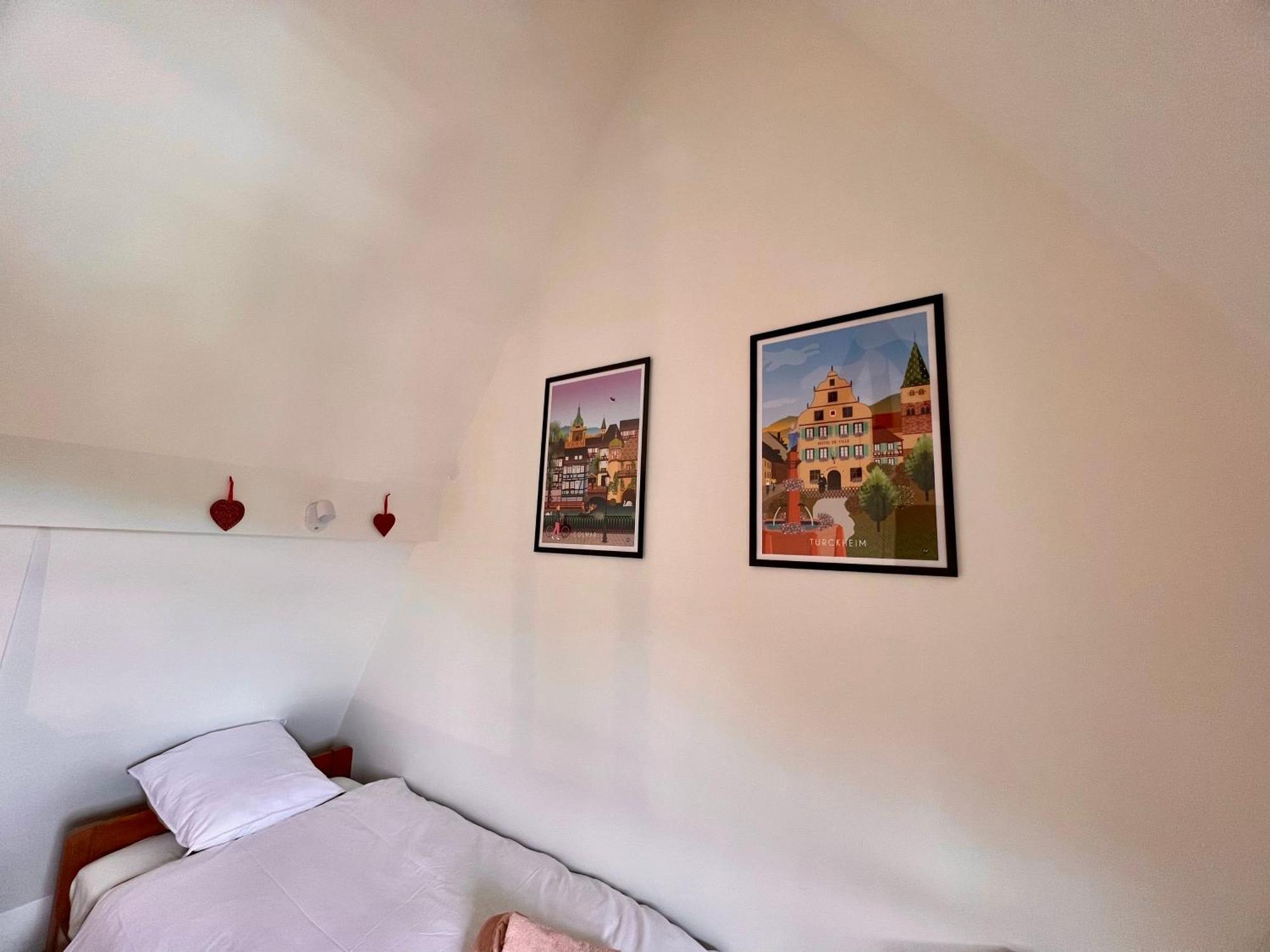 Duplex Au Coeur De Turckheim, 10 Min De Colmar Et Place De Parking Exteriör bild